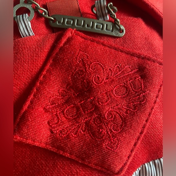 Red JouJou soft single button blazer, NWT, sz 3X - Picture 4 of 4